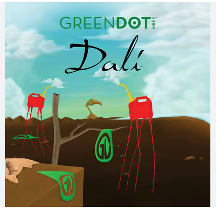 Photograph of product: Green Dot - Black Label Cartridge - Dali (H)