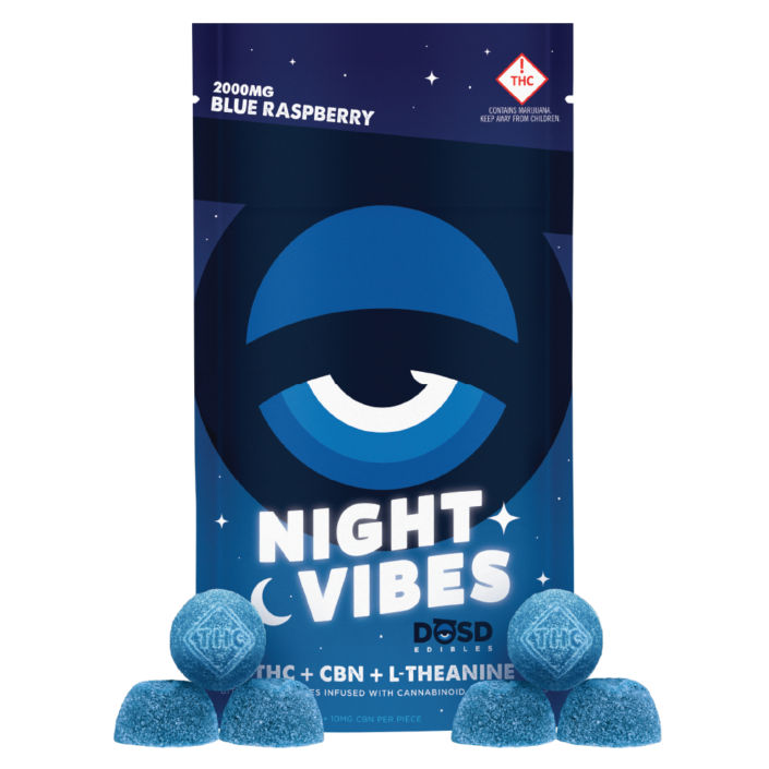 Photograph of product: DOSD - Blackberry CBN (Night Vibes) - 2000mg