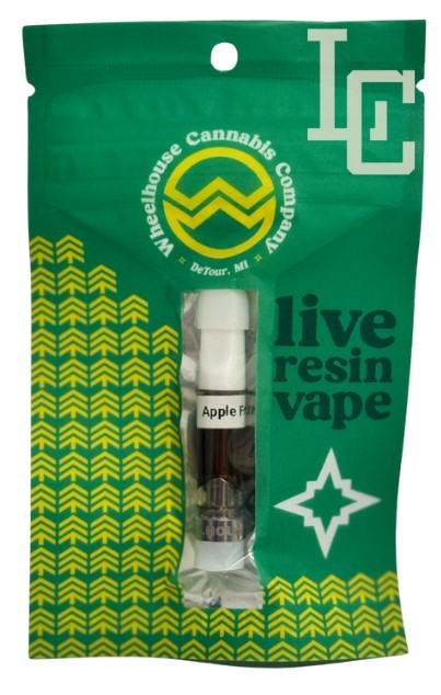 Photograph of product: Wheelhouse Blueberry Cupcake Live Resin Cart 1.0g