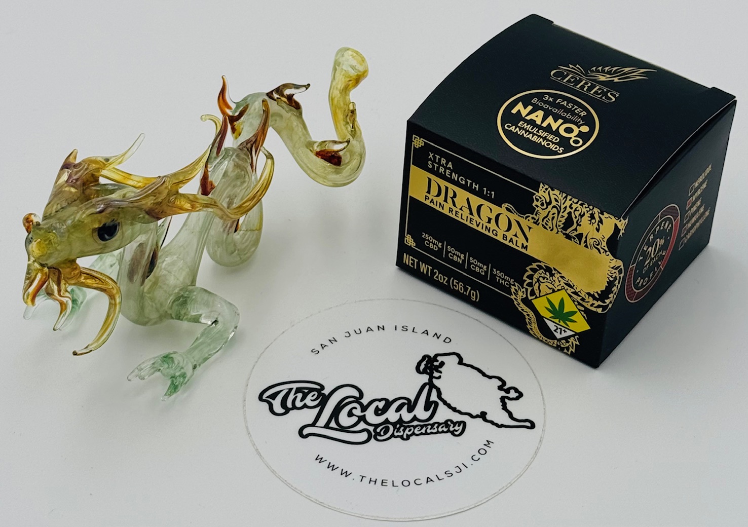 Photograph of Product: Xtra Strength 1:1 Dragon Balm Jar 2oz