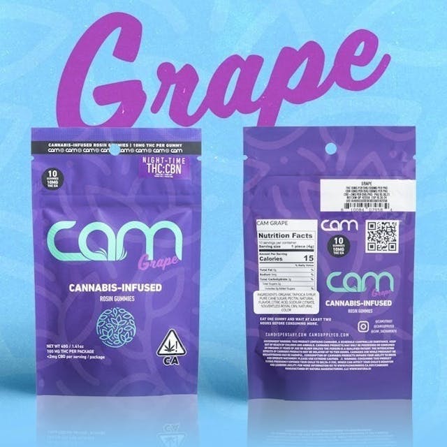 Photograph of product: Grape | 100mg Gummies