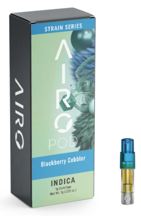 Photograph of product: Airo Blackberry Cobbler (I) Cartridge 1g