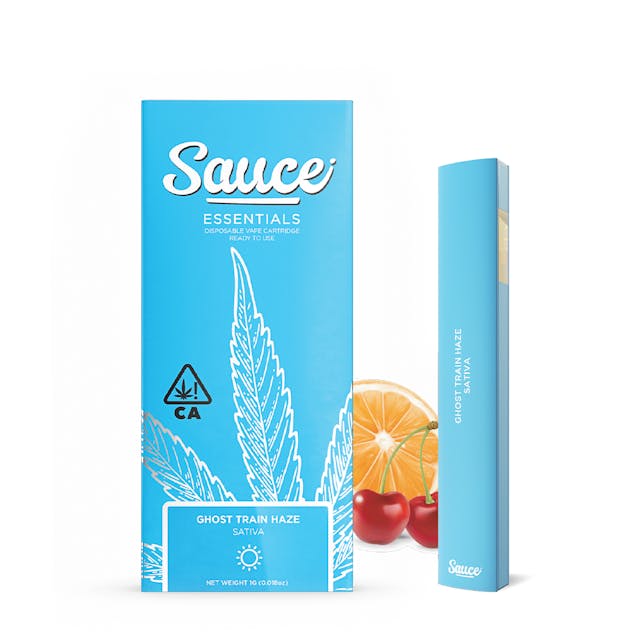 Photograph of product: Ghost Train Haze | 1.25g Live Resin All-In-One - 