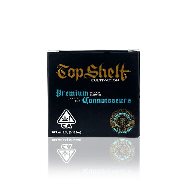 Photograph of product: Top Shelf | Blueberry Gas | 3.5g | Flower - 