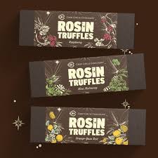 Photograph of product: Raspberry Rosin Truffles | 5 Pack