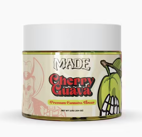 Photograph of product: Made Cherry Guava Oui'd Hybrid Flower 3.5g