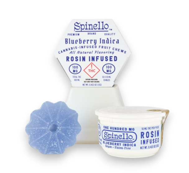 Photograph of product: Blueberry Rosin Gummy