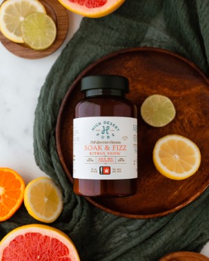 Photograph of product: Soak & Fizz Citrus Snow Bath Soak | 16oz