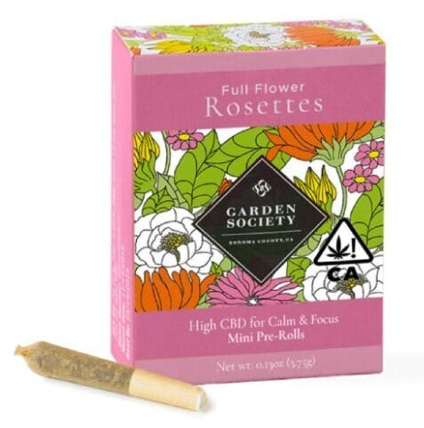 Photograph of product: Garden Society .35g Chemberry CBD Pre-Roll 10pk 18%