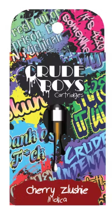 Photograph of product: Crude Boys Cartridge   Cherry Zlushie