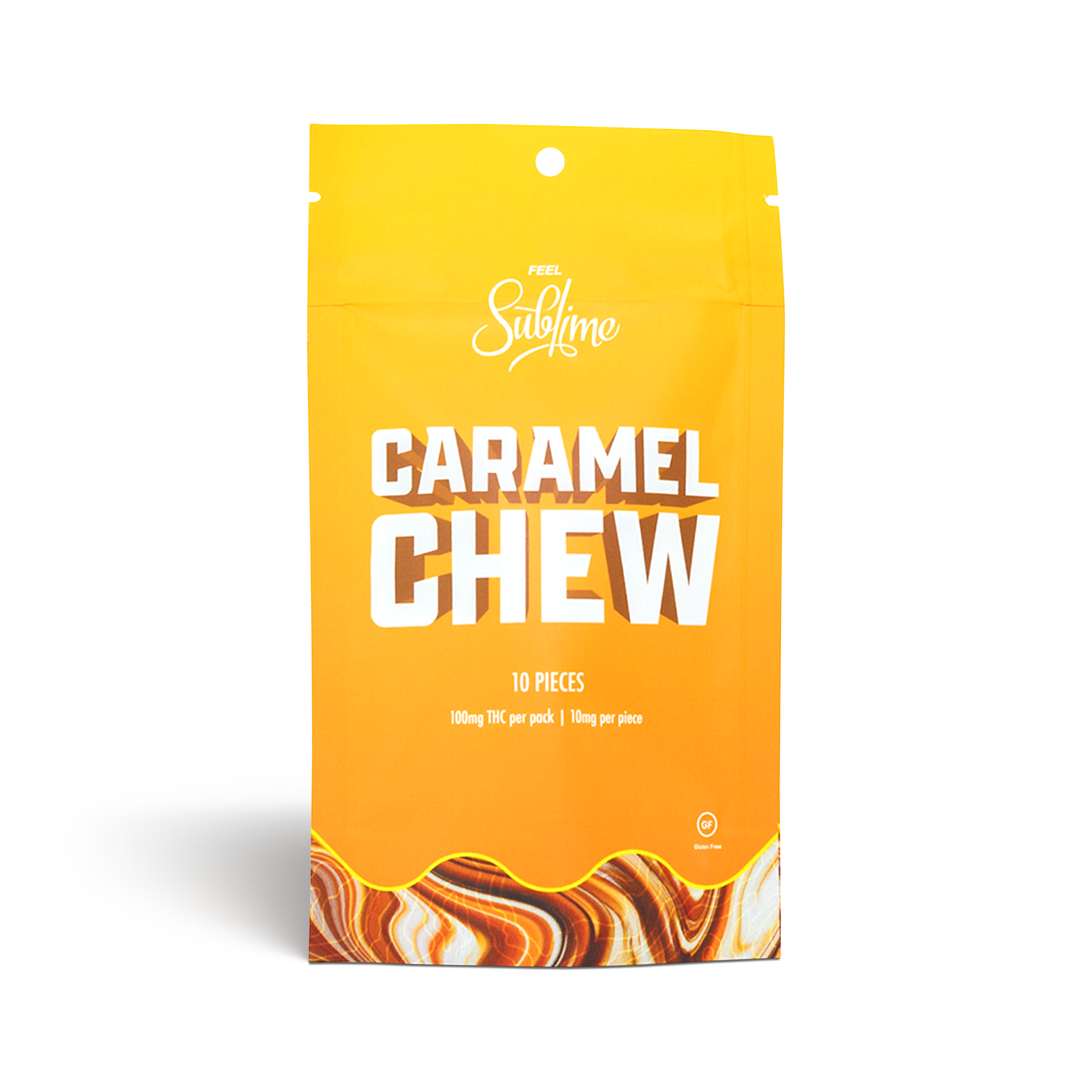 Photograph of product: Caramel Chews - 100mg