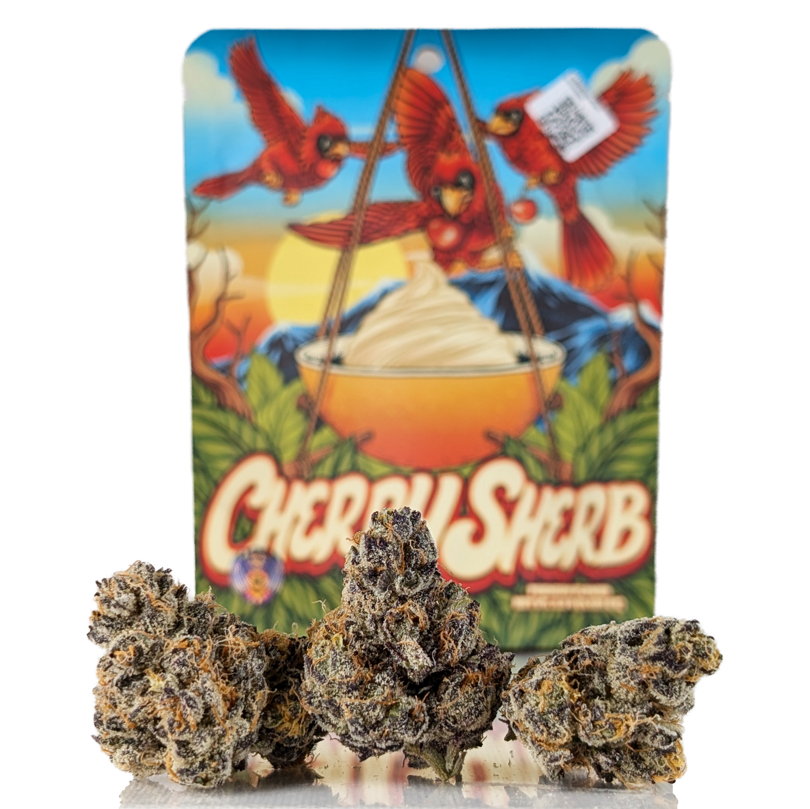 Photograph of product: CHERRY SHERB - PREMIUM PRE-PACK - 7g