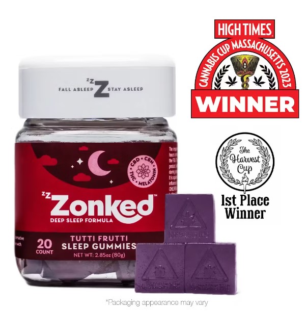 Photograph of product: Zzonked Sleepy Tutti Frutti 20 Pack