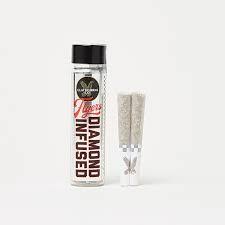 Photograph of product: LEMON DROP TOP 1G DIAMOND INFUSED PREROLL 2 PACK