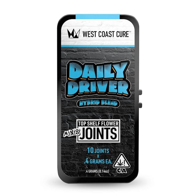 Photograph of product: Daily Driver - Top Shelf Joints .4g 10pk - 
