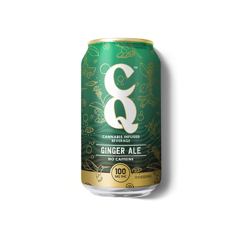 Photograph of product: 100mg CQ Ginger Ale