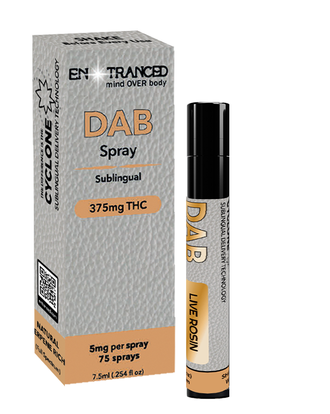 Photograph of product: Entranced | Dab Spray Triple Cherry Diesel | 375mg