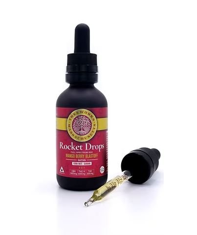 Photograph of Product: Rocket Drops Tincture - 60mL - TWM