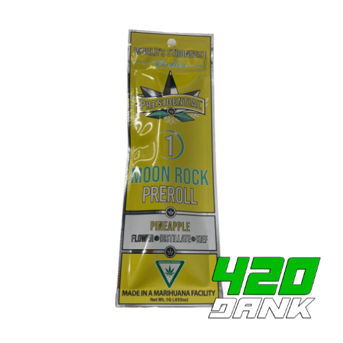 Photograph of product: Presidential - Moon Rock Infused Preroll - Pineapple