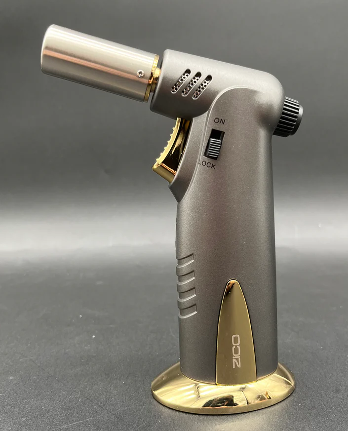 Photograph of product: Zico MT35 Single Flame Torch Lighter | 6.5" Black