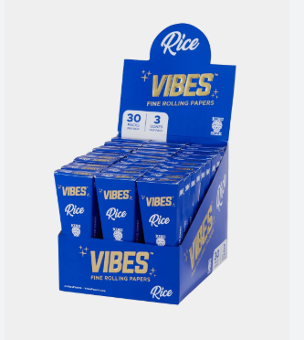 Photograph of product: Rice Papers Cone Blue Box 1 1/4
