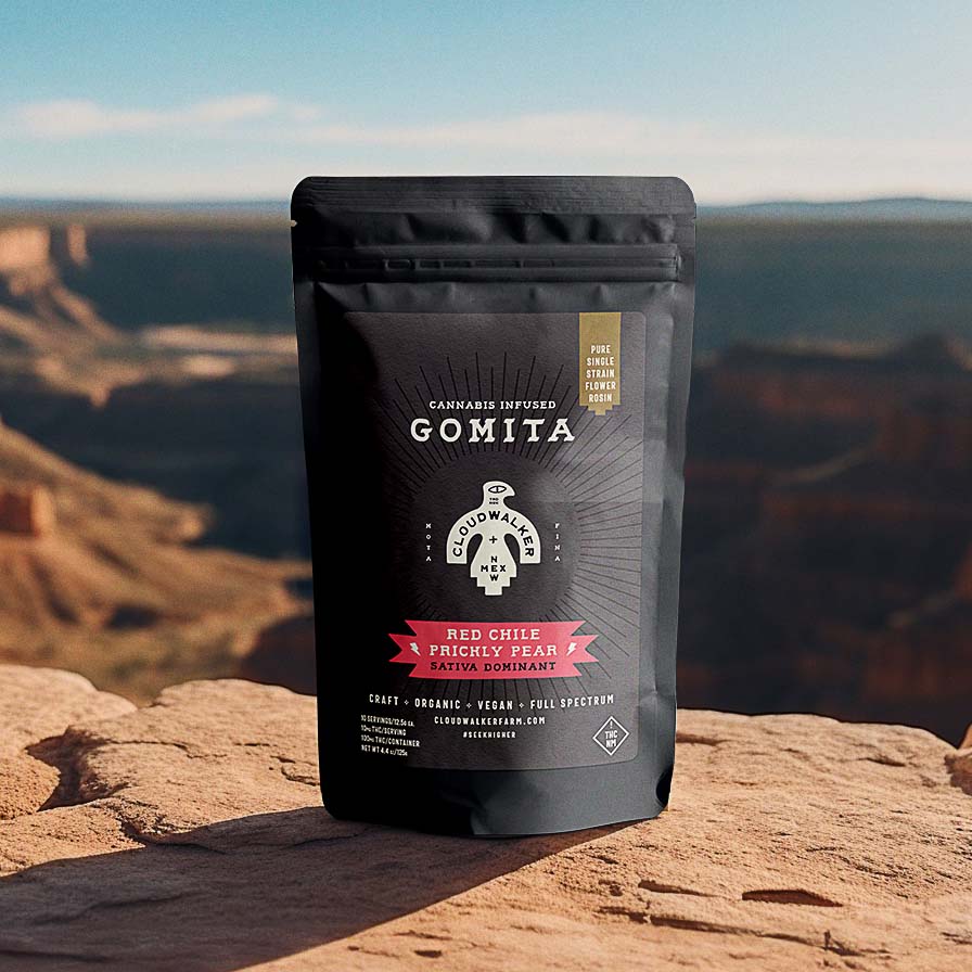 Photograph of Product: CloudWalker Farm Red Chile Prickly Pear Uplifting Gomita 10mg THC 10 pack