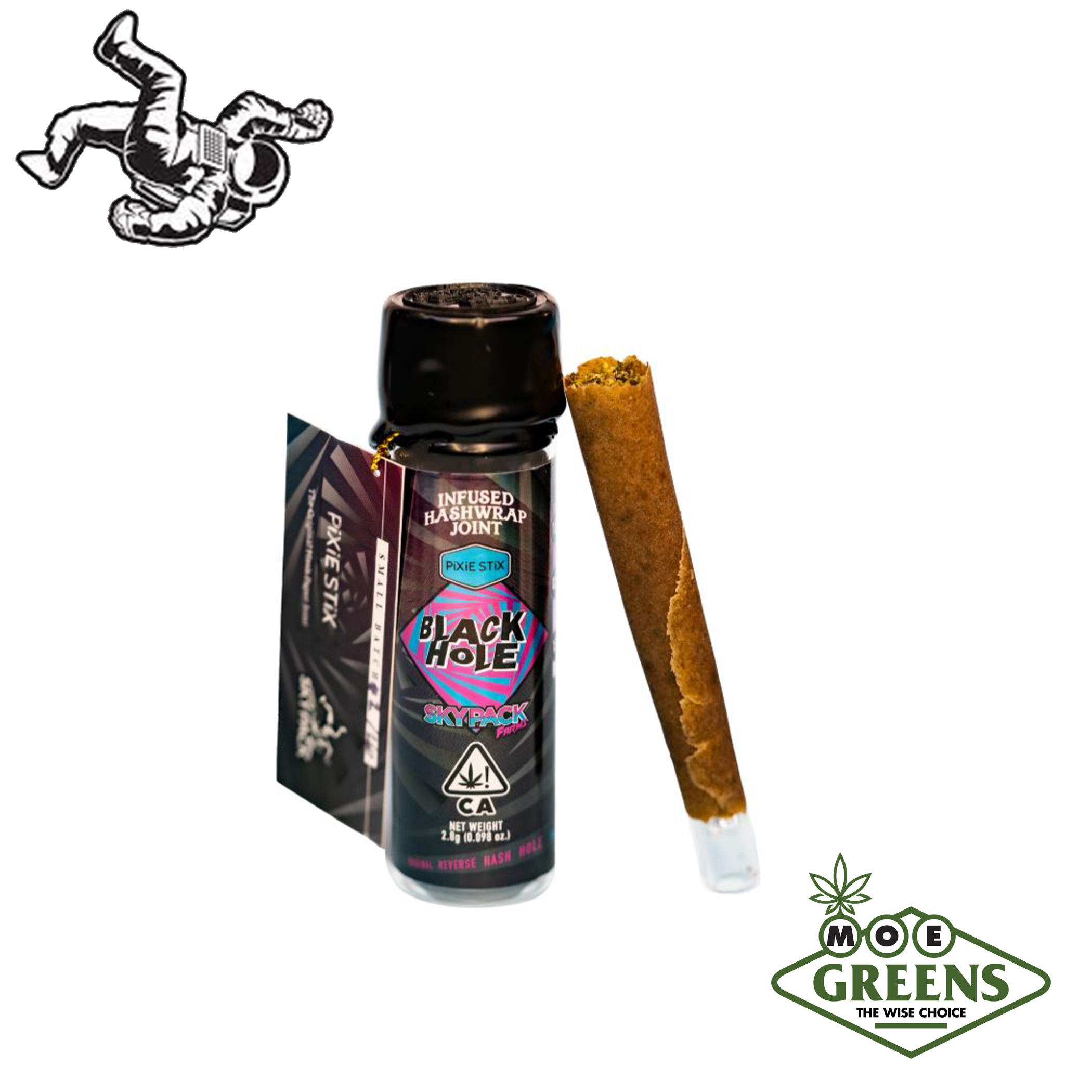 Photograph of product: BLACK HOLE (REVERSE au chocolat HOLE)