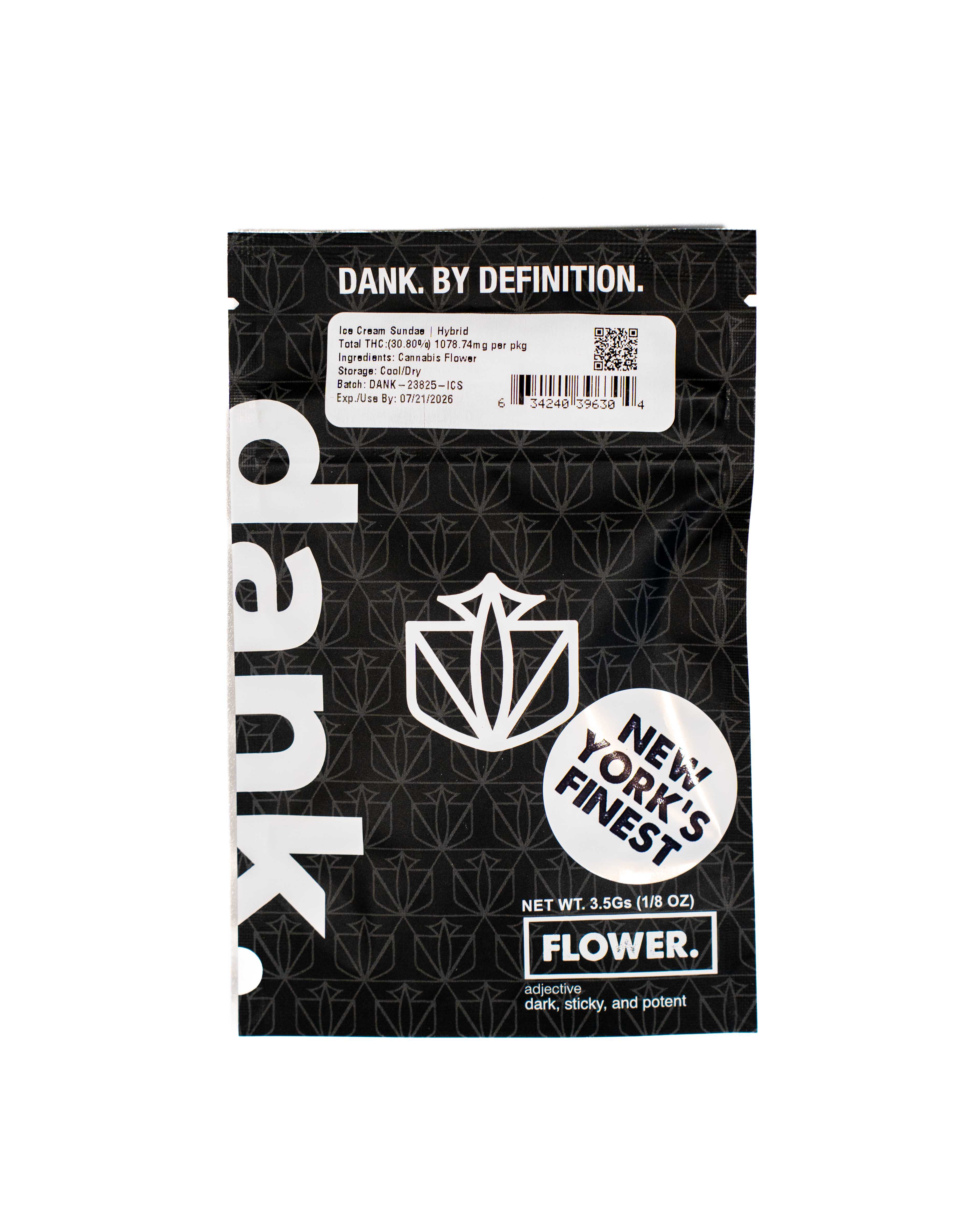 Photograph of product: Dank | Flower | Sungrown | Ice Cream Sundae - 3.5g
