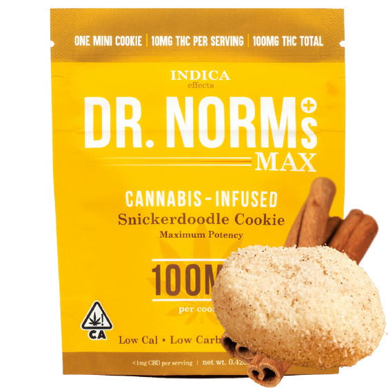 Photograph of product: Dr. Norms - 100mg Single Cookie - Snickerdoodle (I)