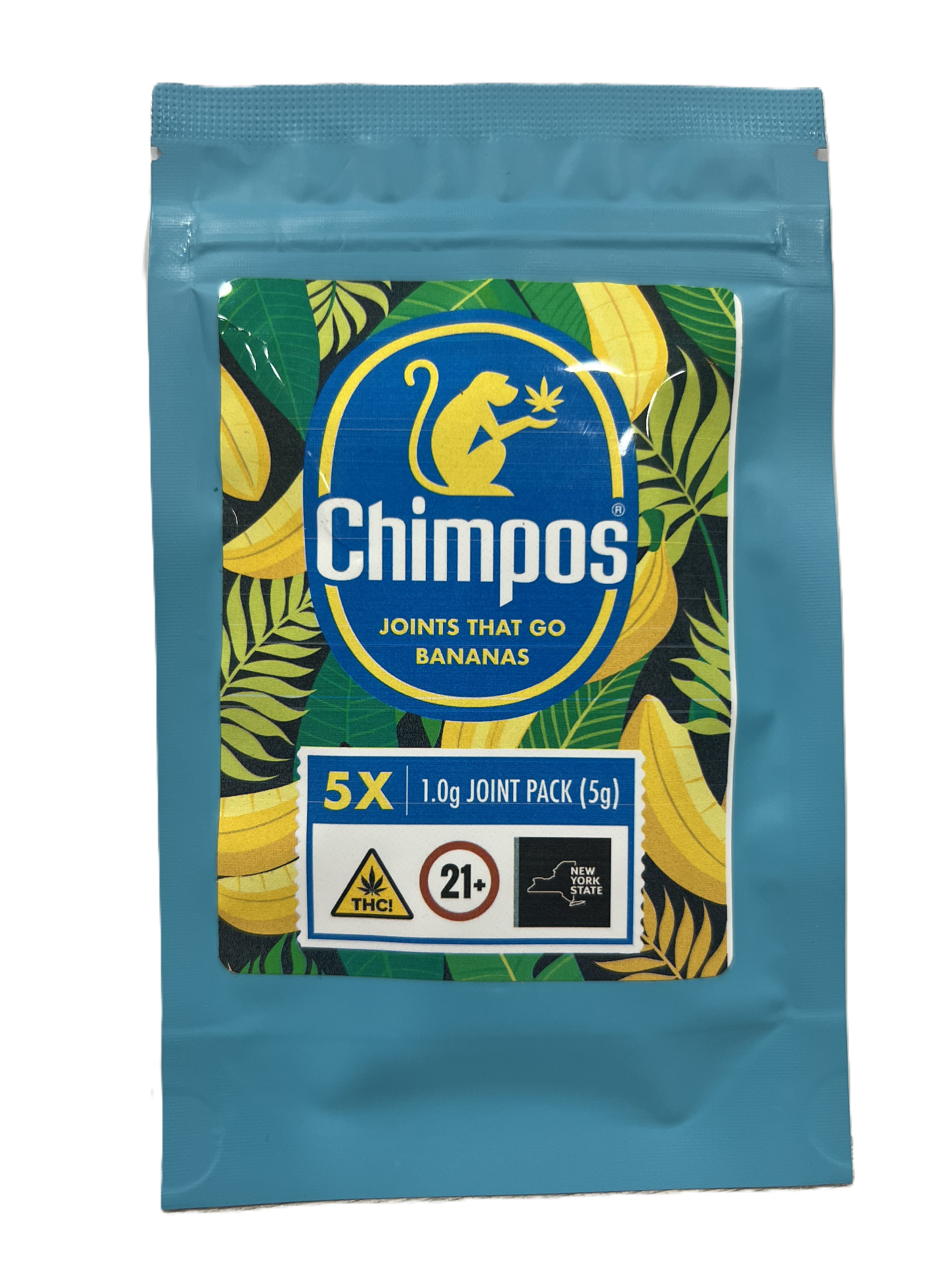 Photograph of product: Chimpos | Citrus Burst | 1G Pre-Rolls 5PK