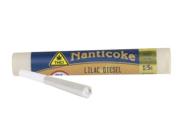 Photograph of product: Nanticoke | Pre-roll | Lilac Diesel