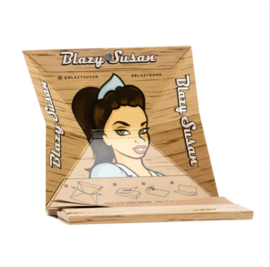 Photograph of product: Blazy Susan | Unbleached | King Size Rolling Kit