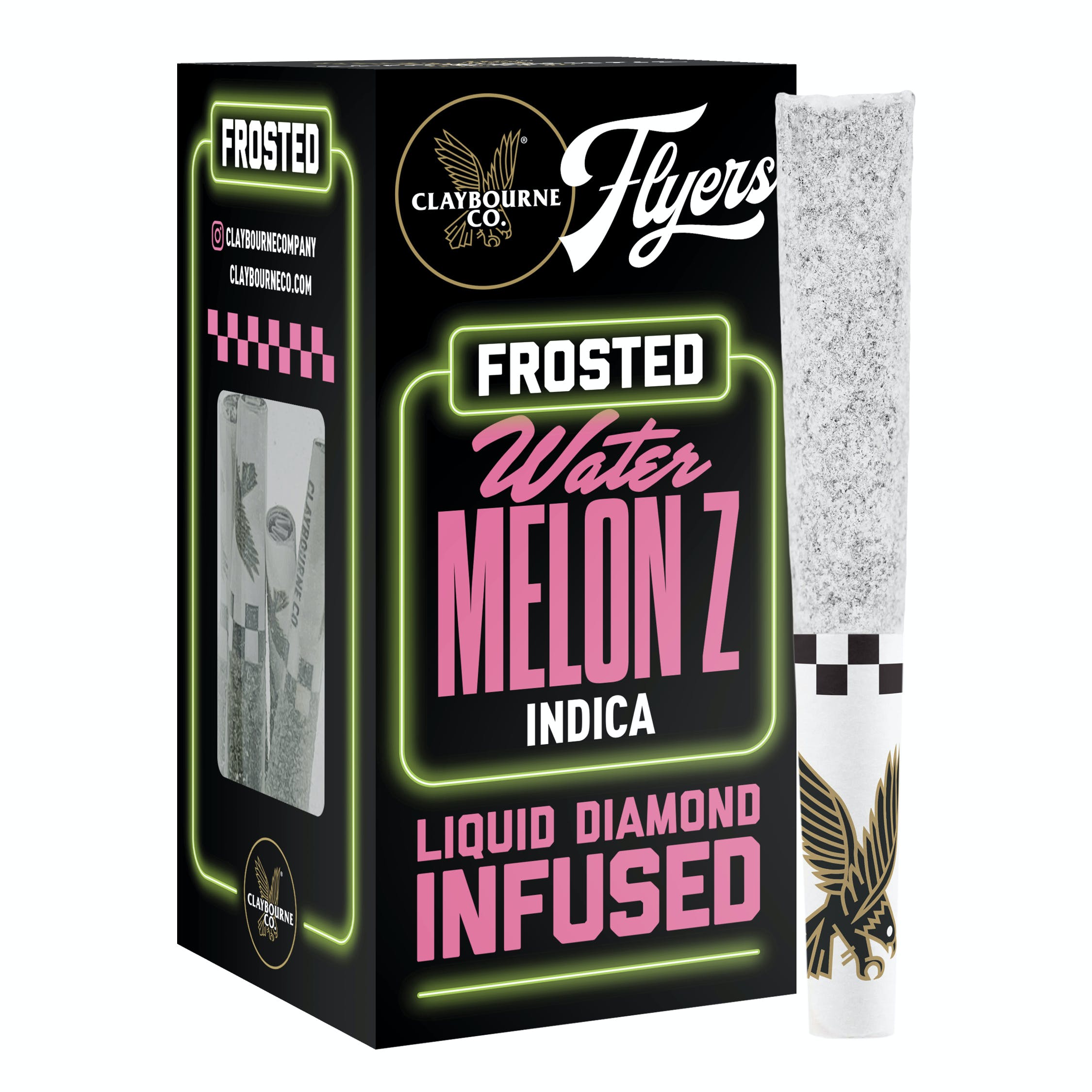 Photograph of product: WATERMELON ZKITTLEZ | FROSTED FLYERS - 2.5 G - 5 PACK
