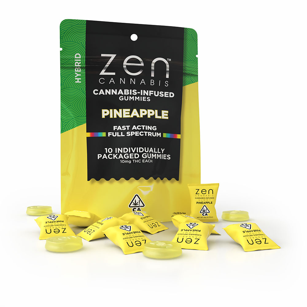 Photograph of product: ZEN | Hybrid | Pineapple | 100mg