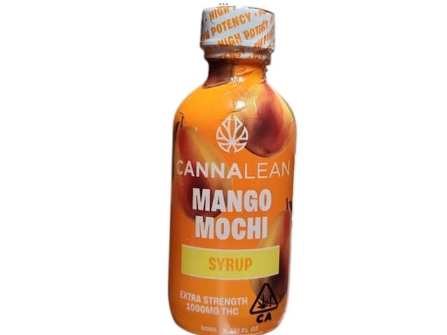 Photograph of product: Cannalean - Mango Mochi 1000mg Syrup - 