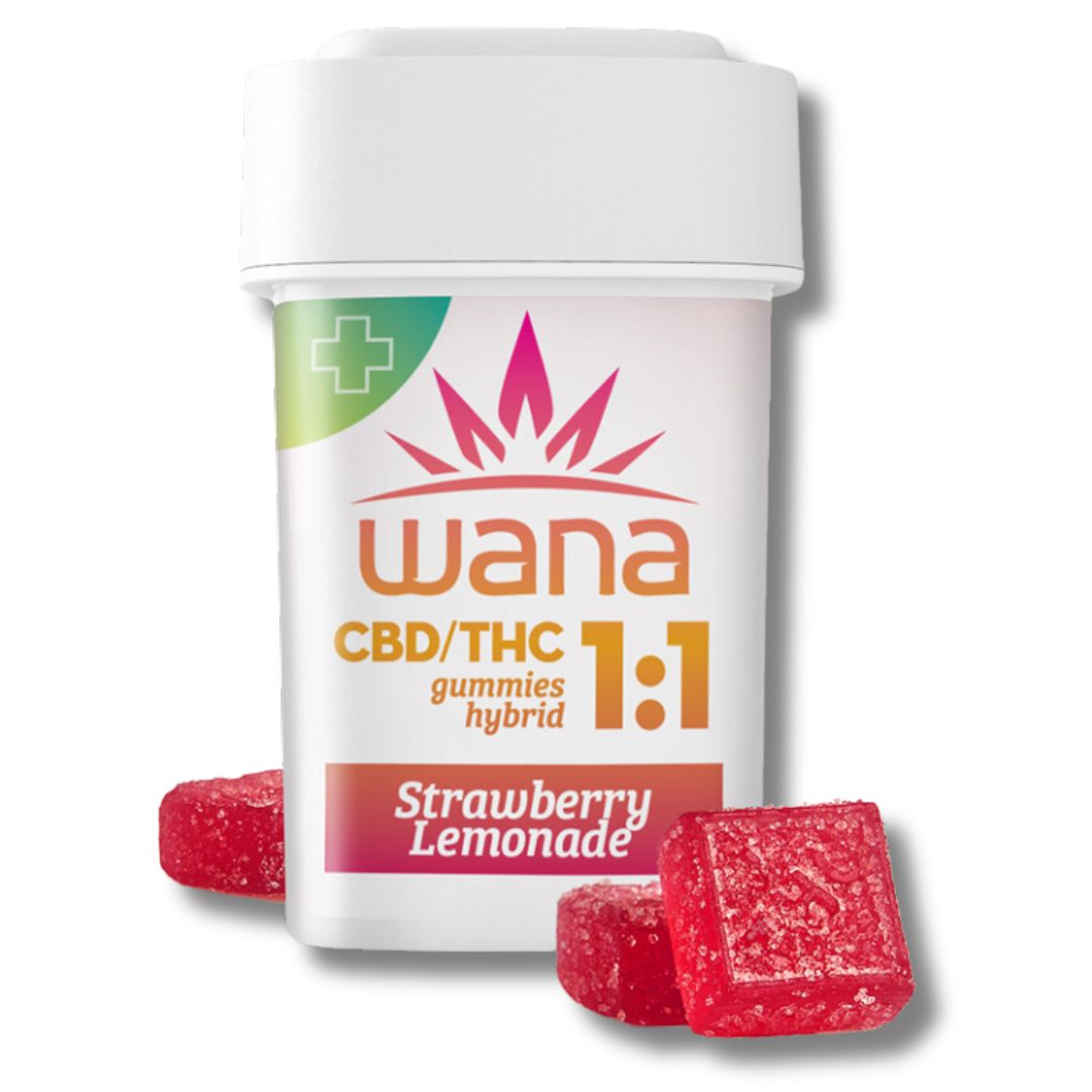 Photograph of product: Strawberry Lemonade CBD 1:1 Gummies