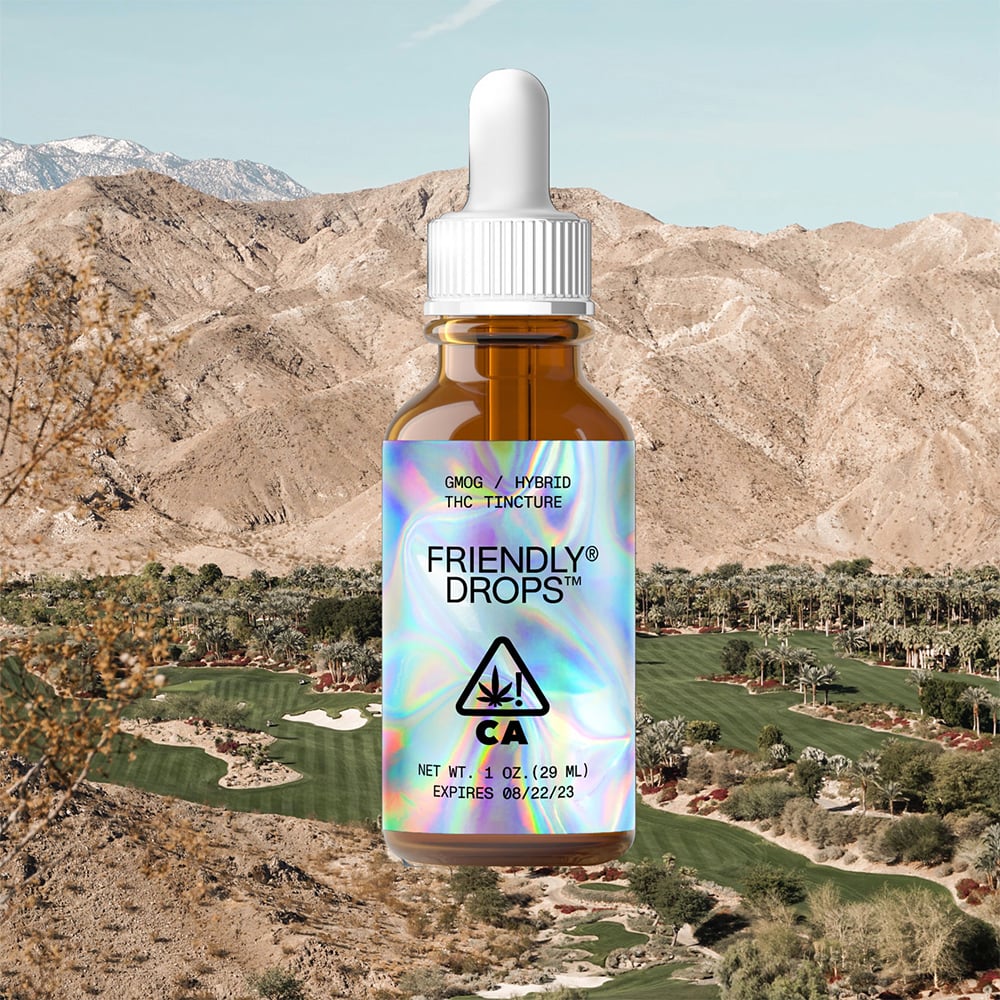 Photograph of product: Friendly - Gelato 33 (Hybrid) Full Spectrum Tincture