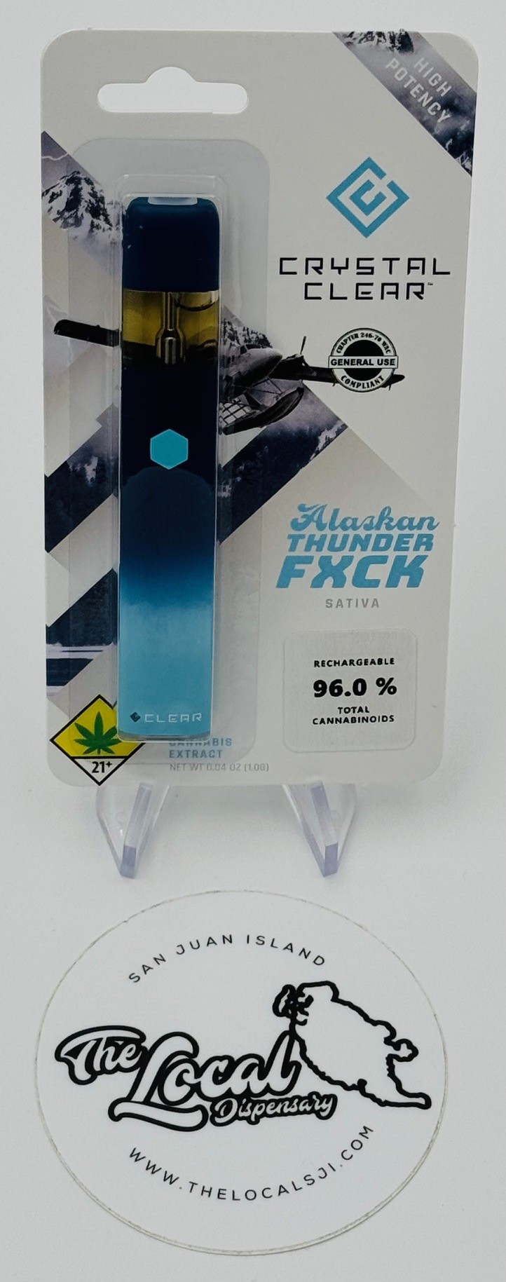 Photograph of product: CRYSTAL CLEAR: ATF Disposable Cartridge