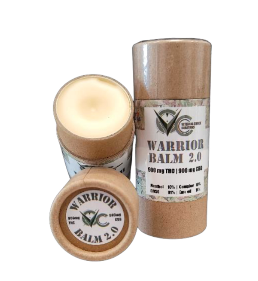 Photograph of Product: Veterans Choice | Warrior Balm | Topical | 2oz