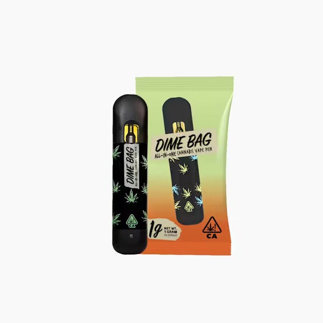 Photograph of product: Strawberry Meltshake | Dime Disposable [1g] - 