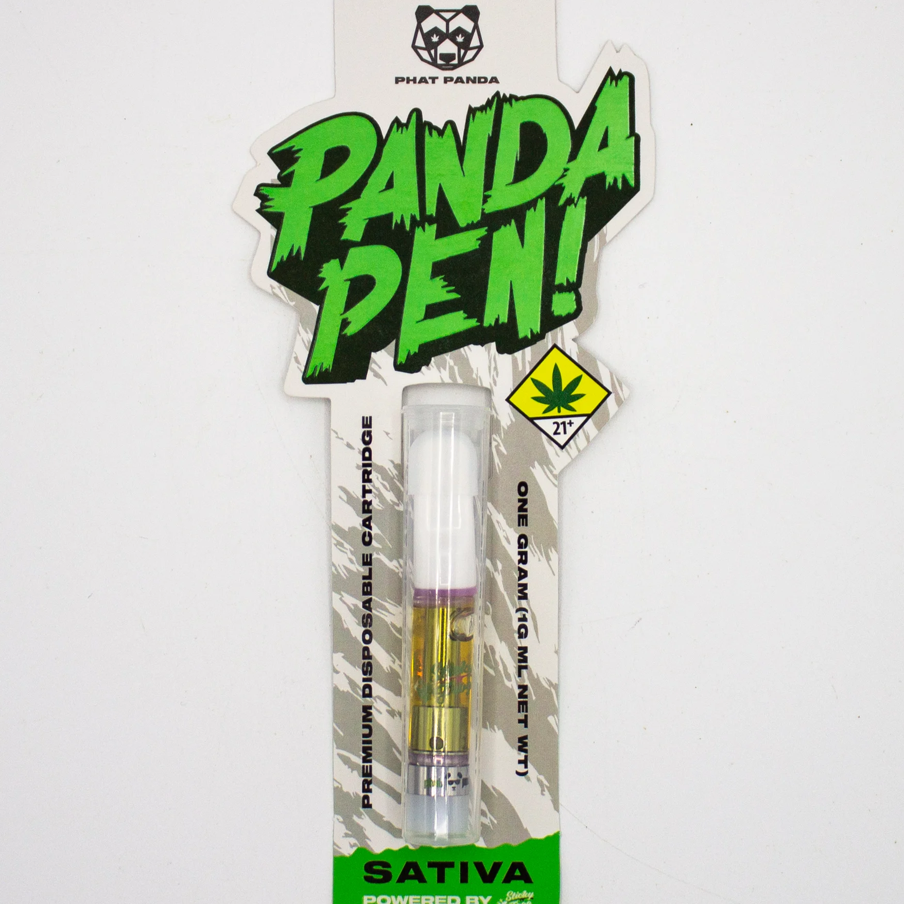 Photograph of product: 1:1 CBD Tropical Trainwreck | Cartridge | Distillate | 1g (DOH)