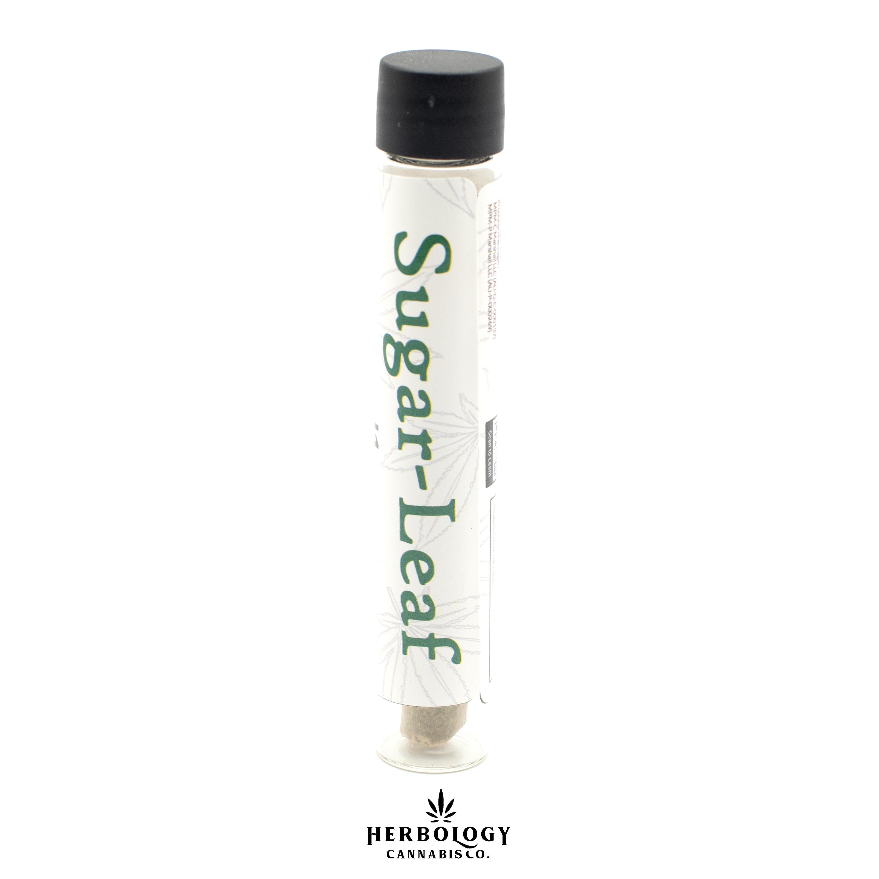 Photograph of product: Sugar Leaf | Pre-Roll | Gerry Peyton | 1g