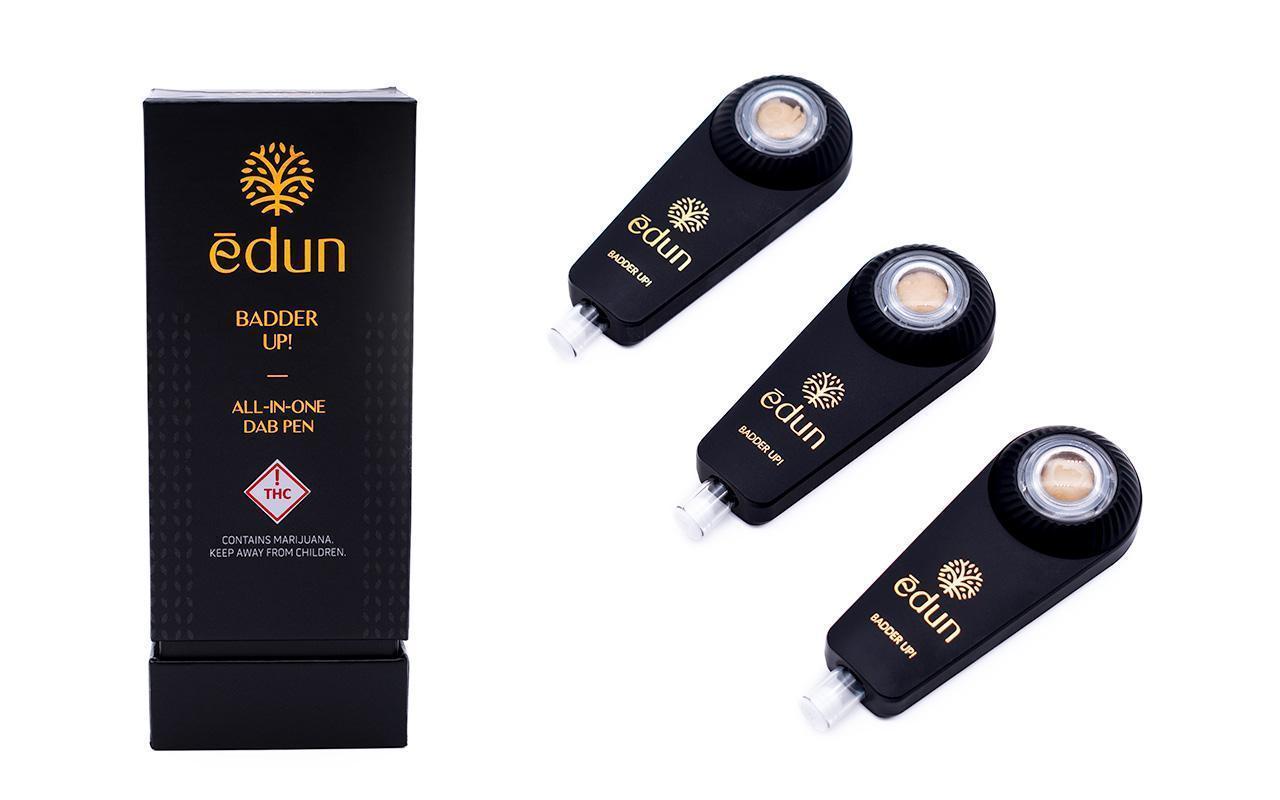 Photograph of product: Edun - Badder Up! All-In-One Rig Live Rosin - Tropicana Cookies