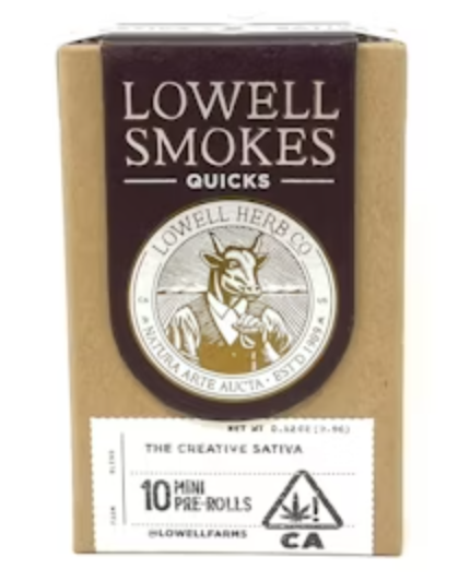 Photograph of product: Lowell Smokes Multi-Pack Pre-Roll - The Creative 6 x 0.6g