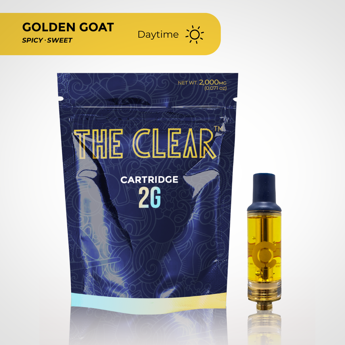 Photograph of product: Golden Goat | Cart | 2g