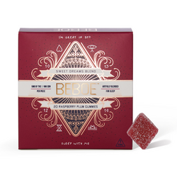 Photograph of product: 5:1 Thc/Cbn Sweet Dreams (Plum Berry) Gummies 100mg {654}
