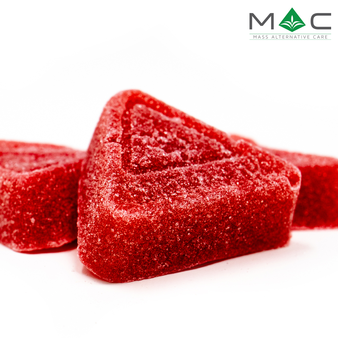 Photograph of product: Raspberry Watermelon RSO | 1:1 | TH-oui:CBD | 25mg | 20ct