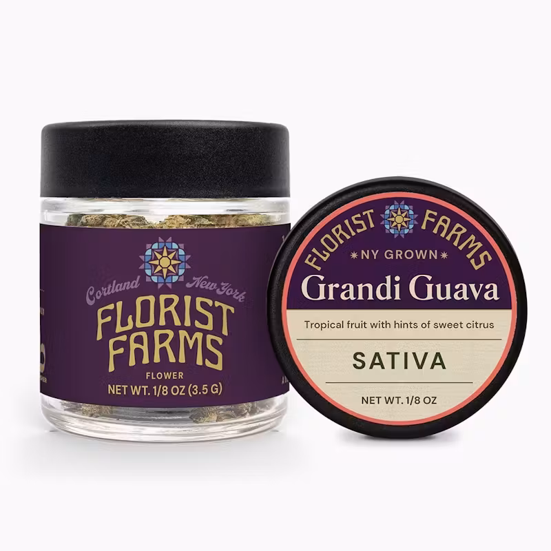 Photograph of product: Florist Farms Flower | 3.5g | Grandi Guava