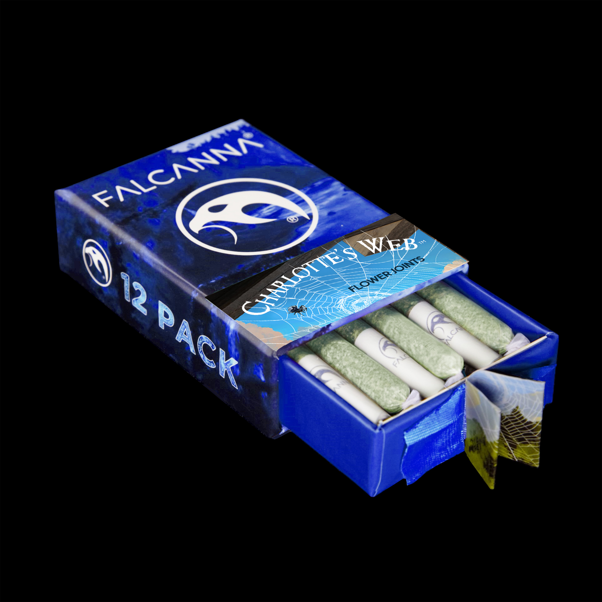 Photograph of product: Charlotte's Web Pre-Roll 12-Pack | 7.2g (DOH)