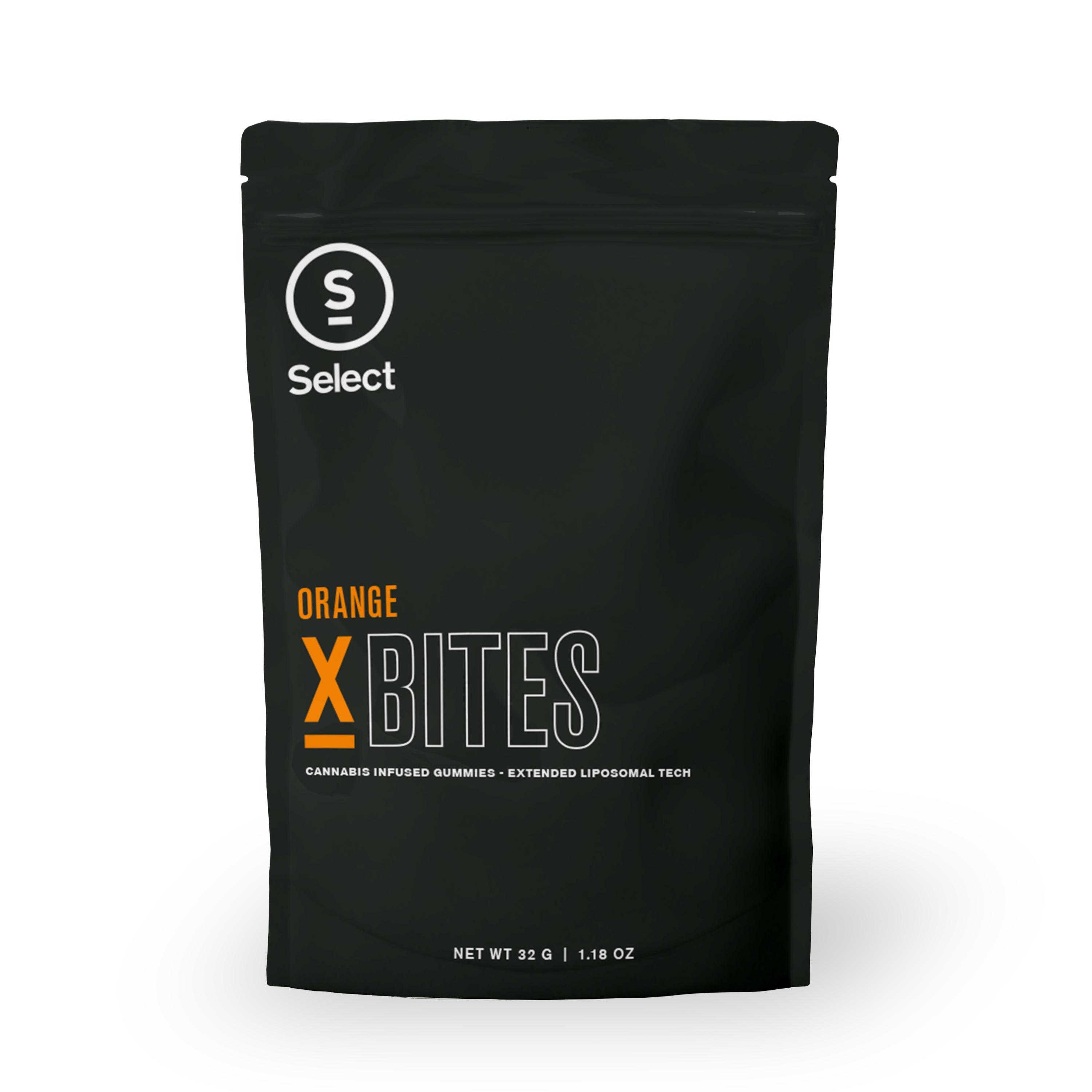 Photograph of product: Orange X Bites | 100mg 10pk